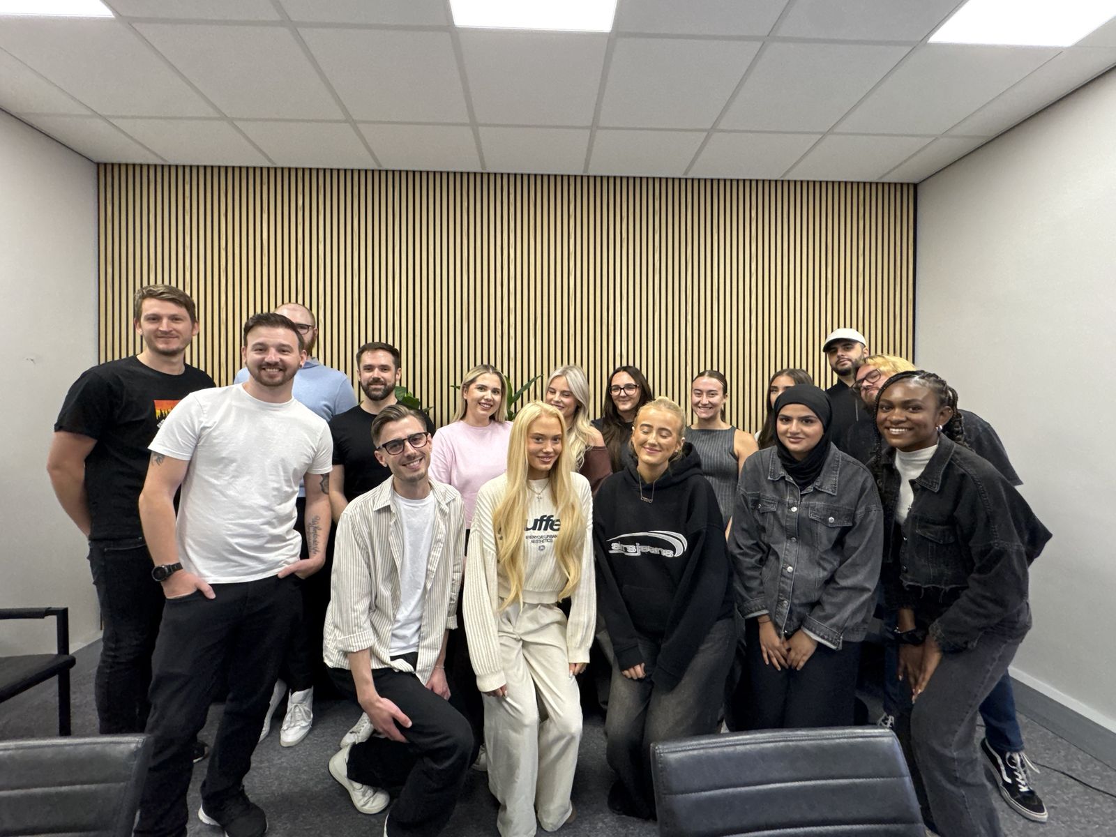 The Cipher team in Warrington